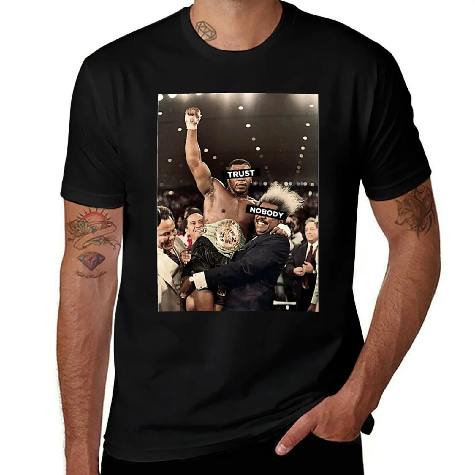 

T-Shirt for shirts for Nobody shirts t shirts t man man cotton t soft Trust anime cotton 100%