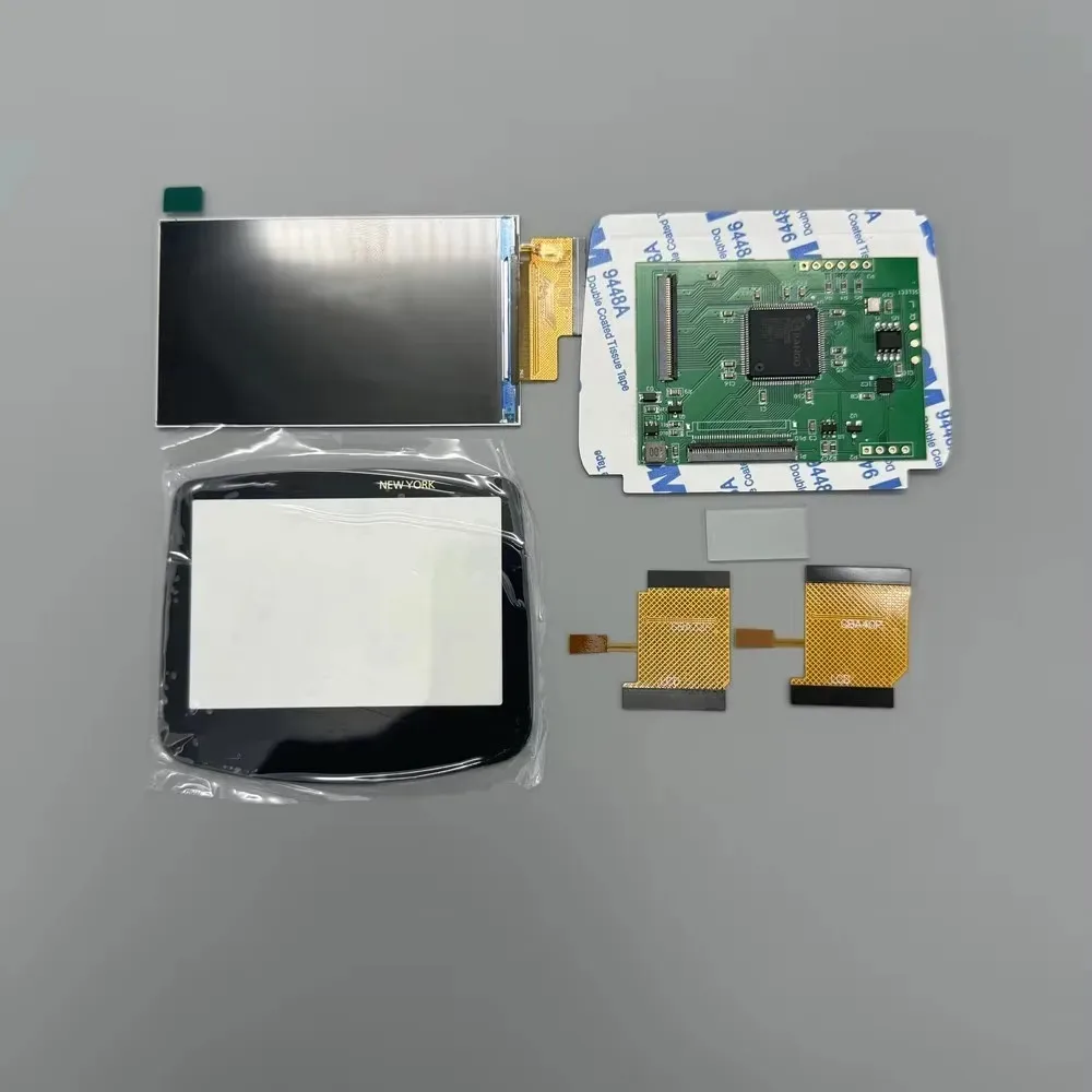 2,9 inch origineel formaat IPS LCD-scherm met hoge helderheid voor Gameboy Advance GBA, ondersteunt pixelmodusweergave, warmlichtschermen