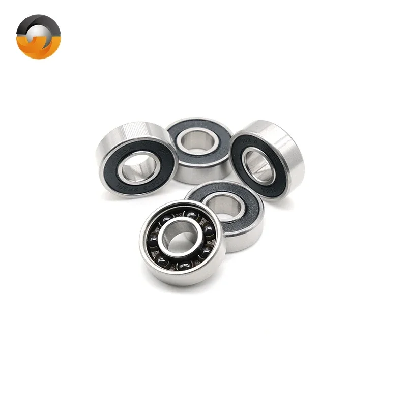 606RS Hybrid Ceramic Bearing 6x17x6 mm ABEC-7 2PC Bicycle Bottom Brackets & Spares 606RS Si3N4 Ball Bearings