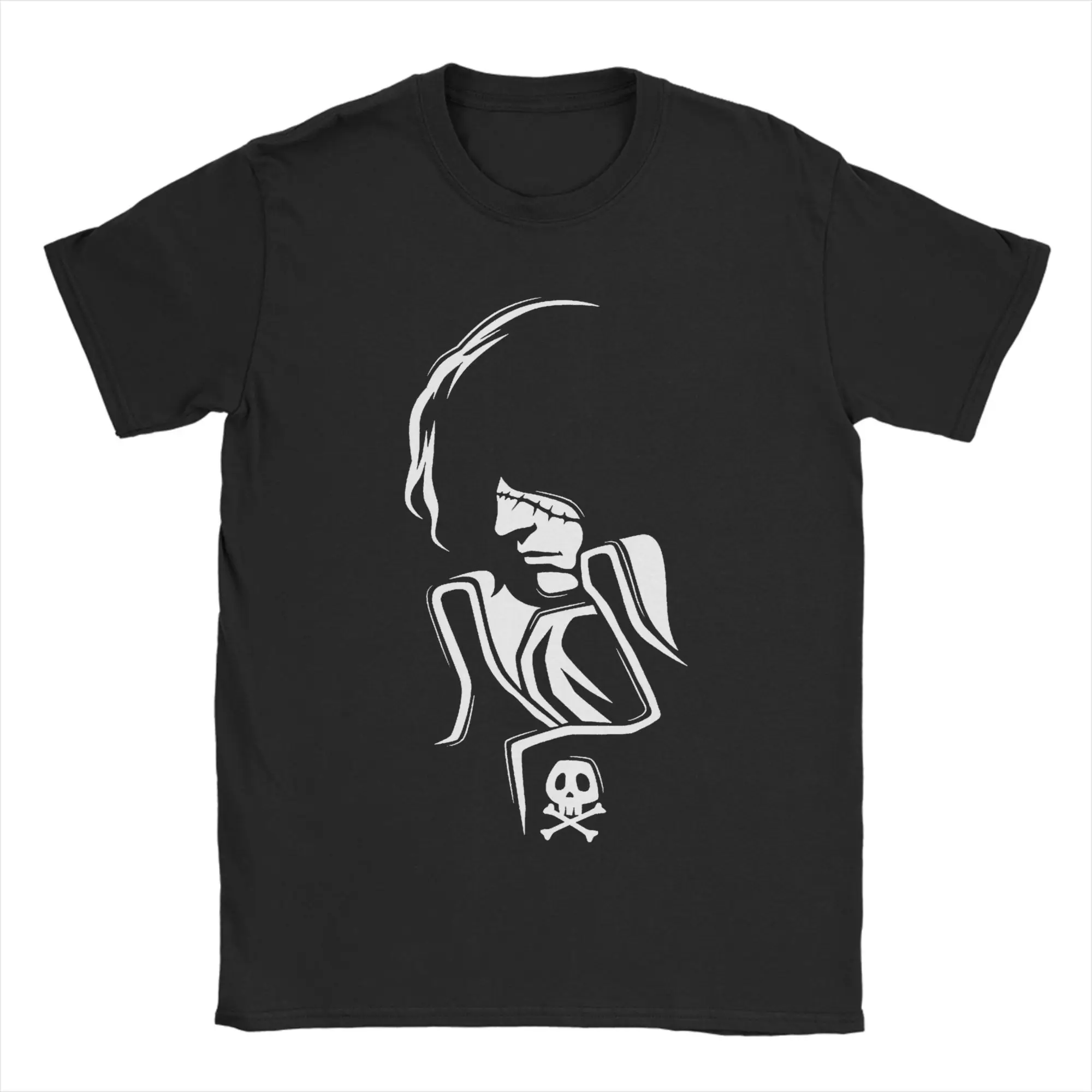 Vintage Space Pirate Captain Harlock Albator T-Shirt Men Pure Cotton T Shirt Anime Short Sleeve Tees Birthday Present Tops