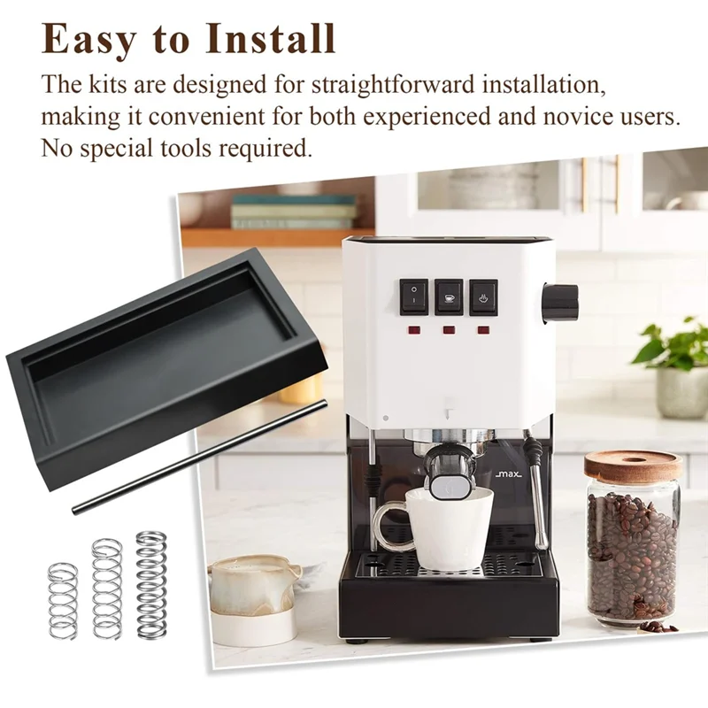 BBNV-plateau d'égouttage mince à profil bas et Kit OPV 6 Bar 9 Bar 12 Bar, pour pièces de Machine à café expresso traditionnelle Gaggia Classic Pro