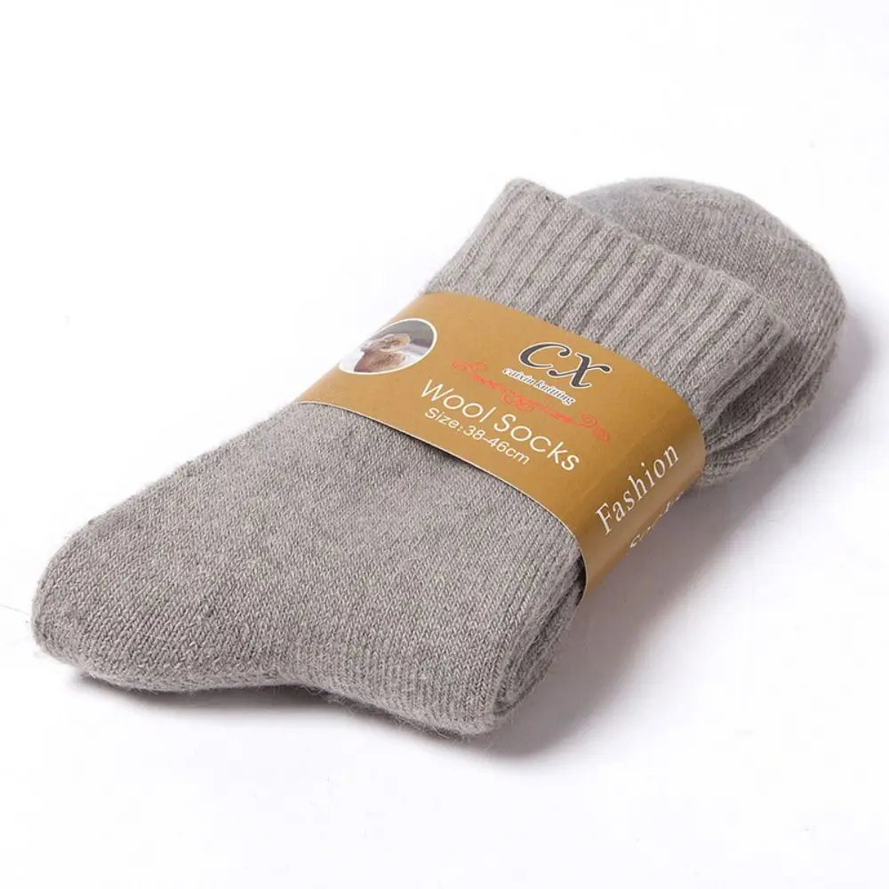 

Sport Breathable Thermal Warm Terry Socks Floor Socks Mid-calf socks Wool Socks Men Socks Cashmere Hosiery Thicker Solid Socks