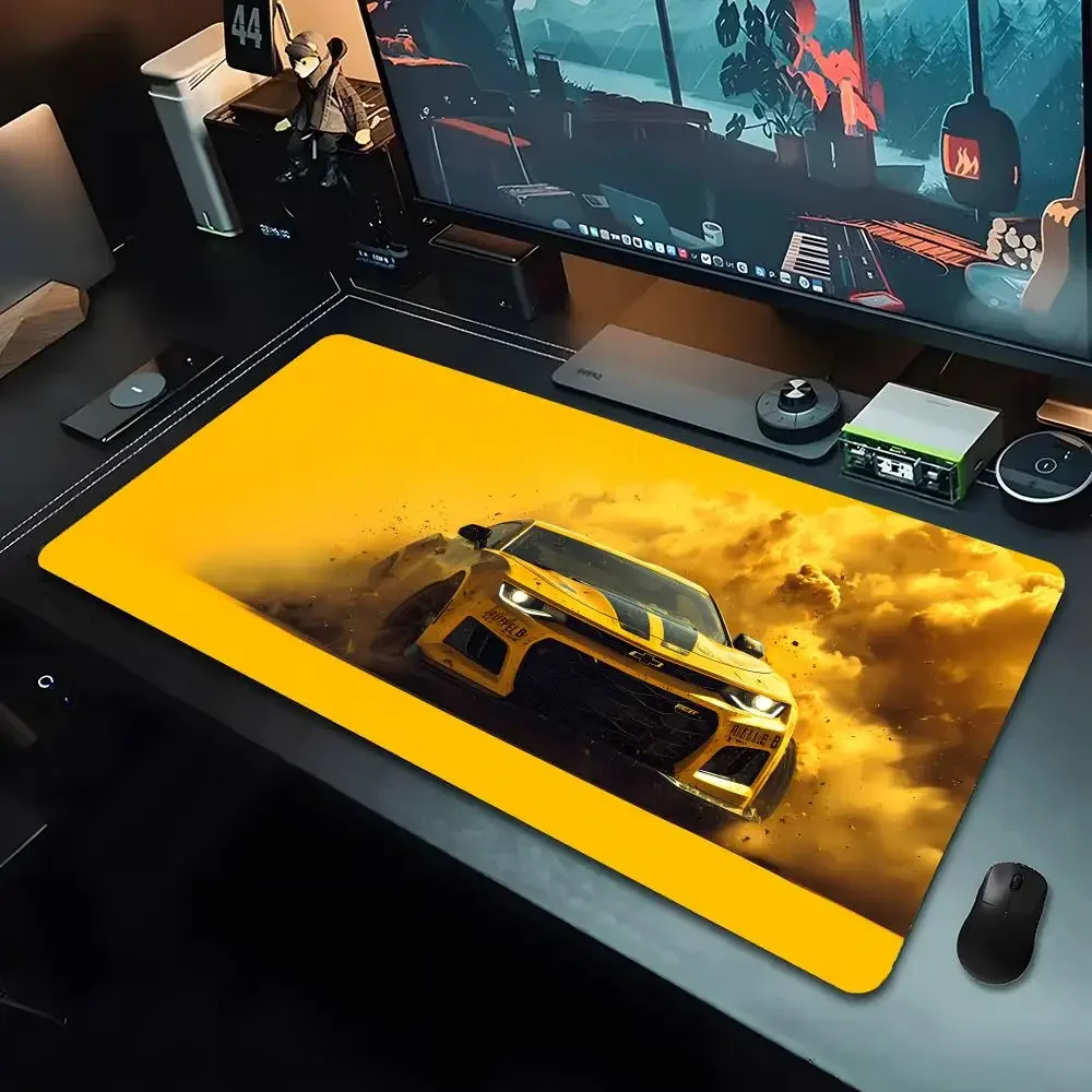 Bumblebee Transformer Robot Mouse Pad Mousepad Large Gaming Mouse Pad LockEdge Thickened Computer Keyboard Table Desk Mat