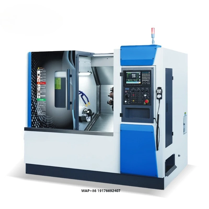 TEPU Heavy Duty  Industrial Metal Turning Machine Y Axis  Metal CNC Lathe Machine with Live Tooling