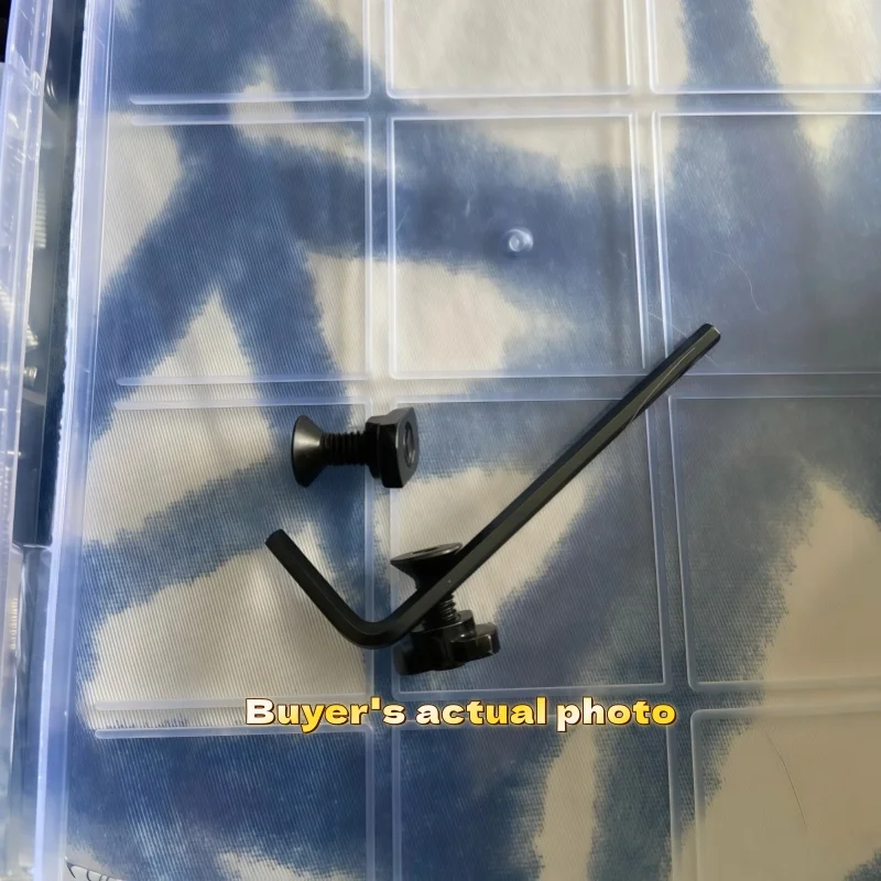 

1000sets/pack steel M4 keymod M5 M-LOK Screw And T Nut Replacement Set