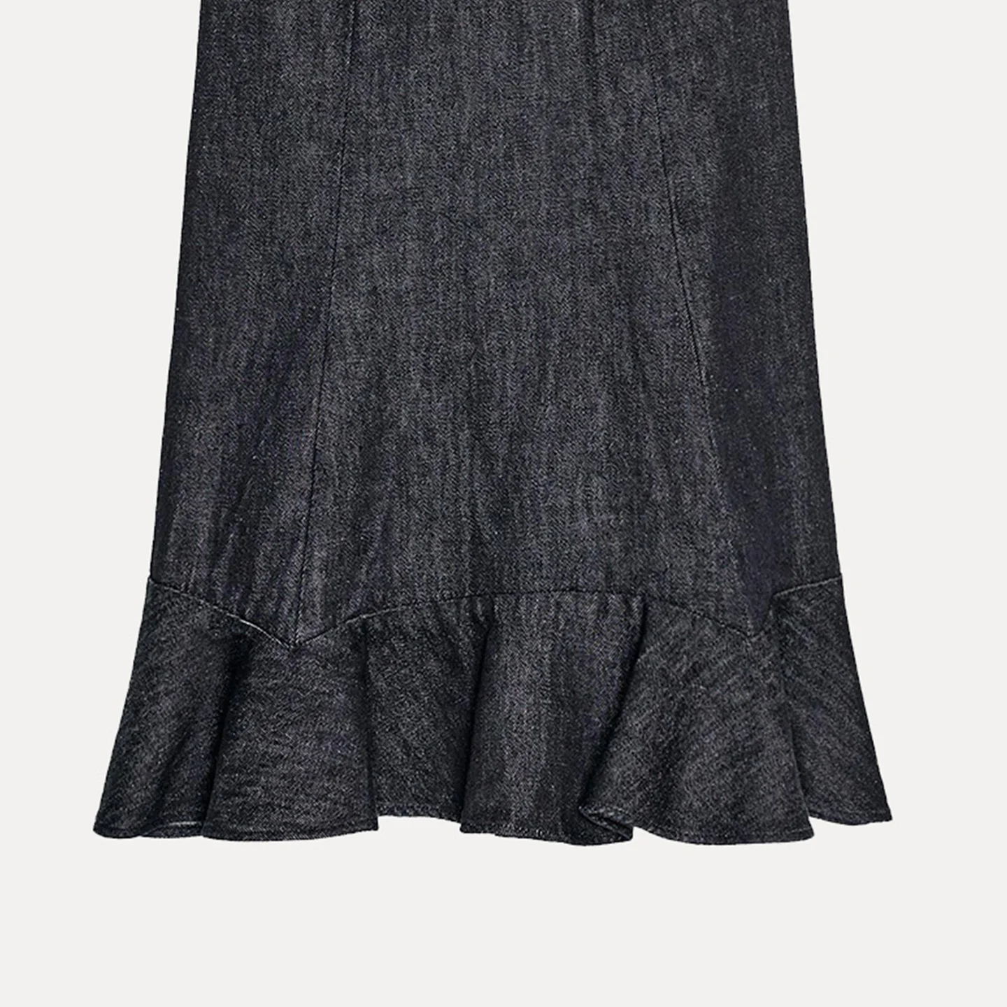 Faionable ort saia jeans dr feminino sle em camadas decoração outono 2025 nova chegada z marca senhoras dr