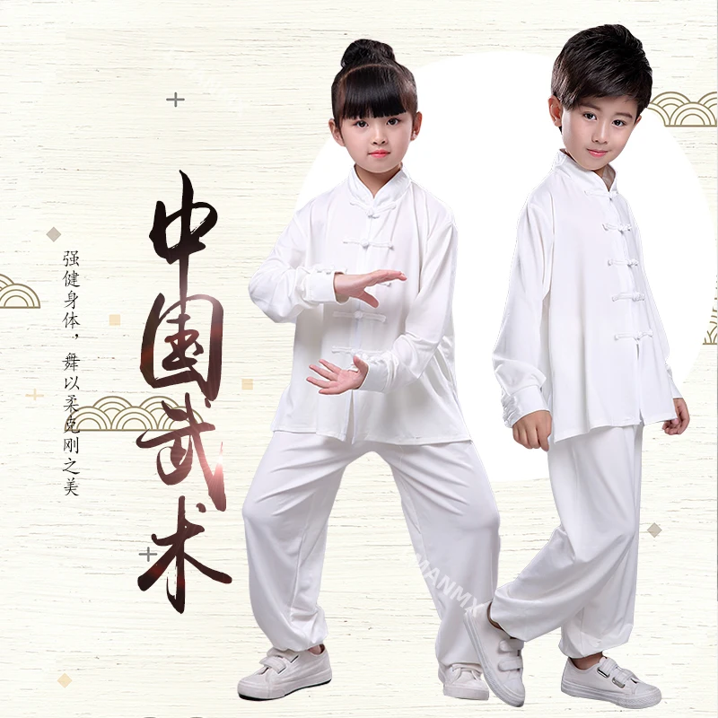 

Children's Tai Chi costumes for male and female student group gymnastics competition performances