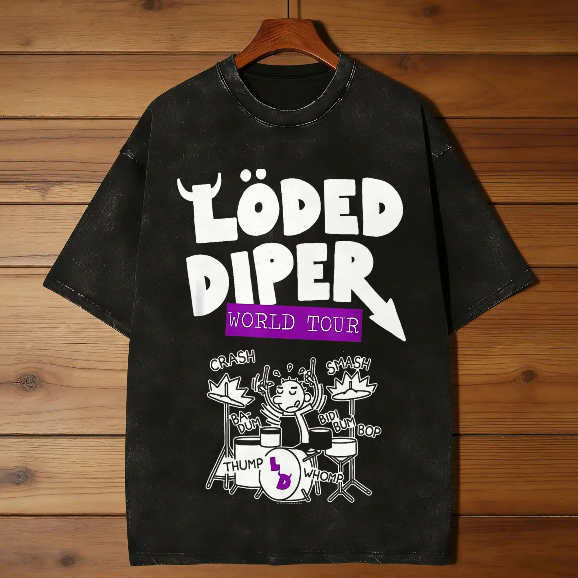 Diary Of A Wimpy Kid Lodeds T Shirt Men's  100% Cotton Vintage T-Shirts Crewneck  Tees Short Sleeve Clothes Gift Idea