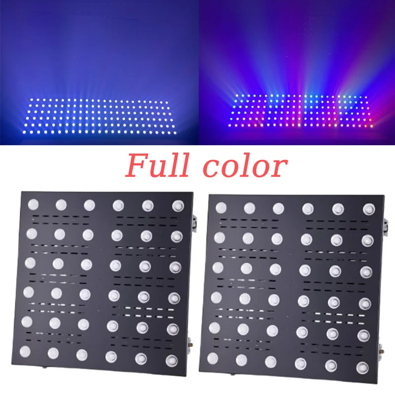 Butoy 200W RGBW Matrix Wash Strobe Effect Horse Racing Light 6*6 Led DMX512 Blinder Matrix Light For Flood DJ Disco Party Stage
