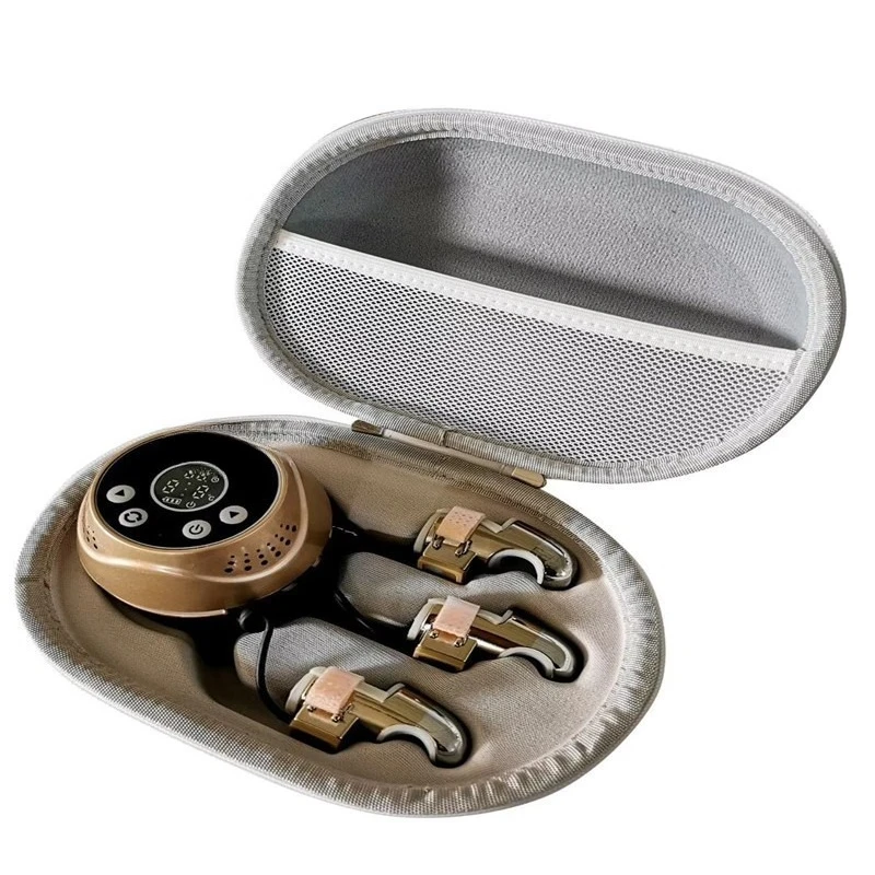 Portable smart finger yoga private education magic hand micro-current meridian intelligent massager