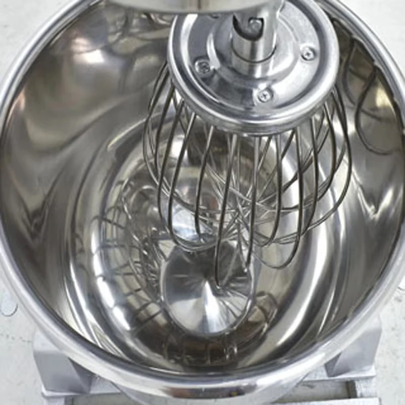 Commercial 20-30L Food Mixer - Multi-Purpose Dough Kneader & Cream Whisking Machine for Bakery, Kitchen, Restaurant Use