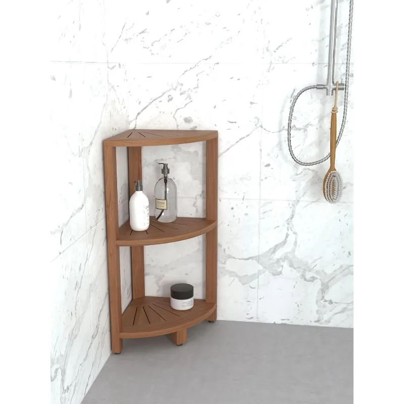 Kai™ Petite - Teak Corner Shower Storage Stand