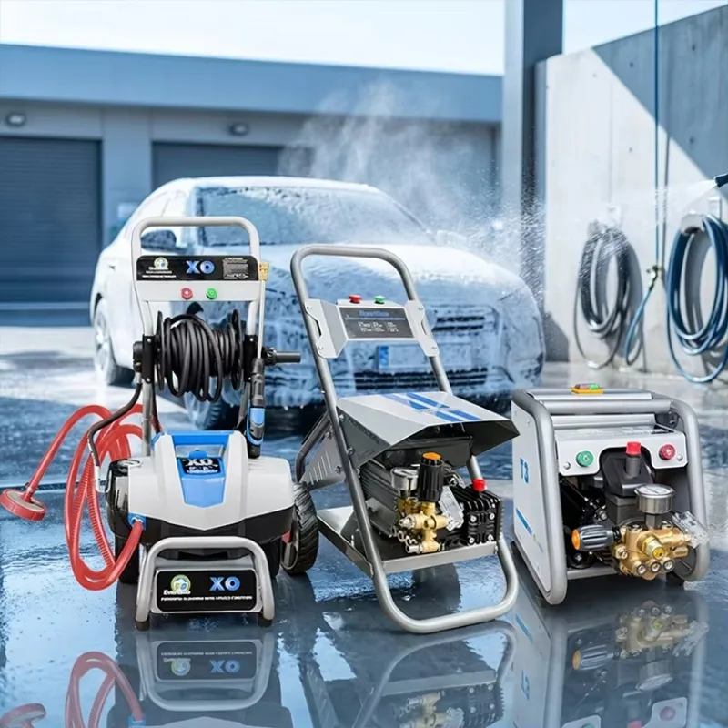 Adjustable Pressure Cleaner EverBlue 2200W 12L/min Electric High Pressure Washer Cold Water With Crankshaft Pump