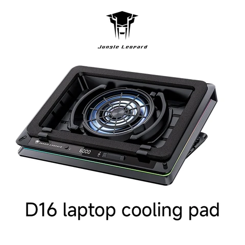 Jungle Leopard D16 2026 New Turbo Blower Laptop Cooling Pad, Silent…