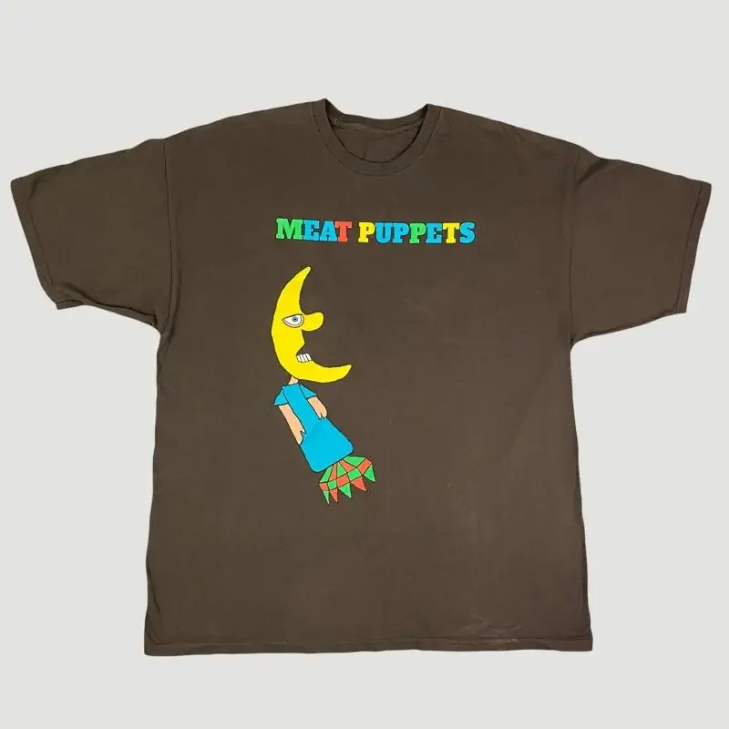 Meat Puppets Band Vtg T Shirt Stunning Moon Rocket Men Women
