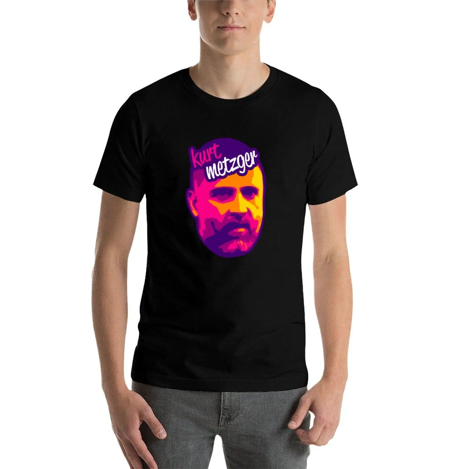 Kurt Metzger Comedian T-shirt pour hommes, chemises de créateurs, chemises PO gy à séchage rapide, médicaments mignons