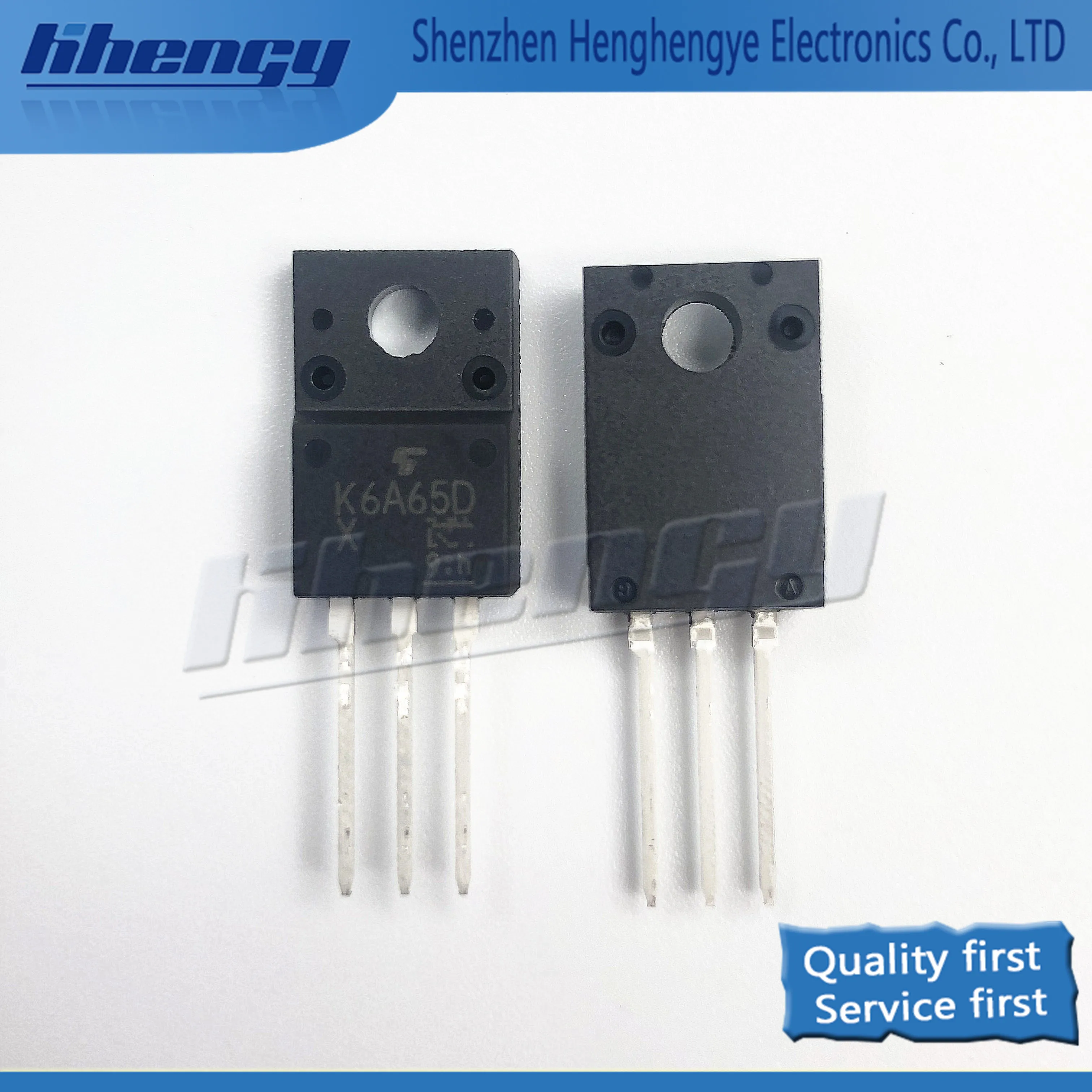 TK6A65D(STA4,X,M) TK6A65D K6A65D TO-220SIS MOSFET N-CH 650V 6A Field-Effect Transistor Original MOS, 1 pieces per order