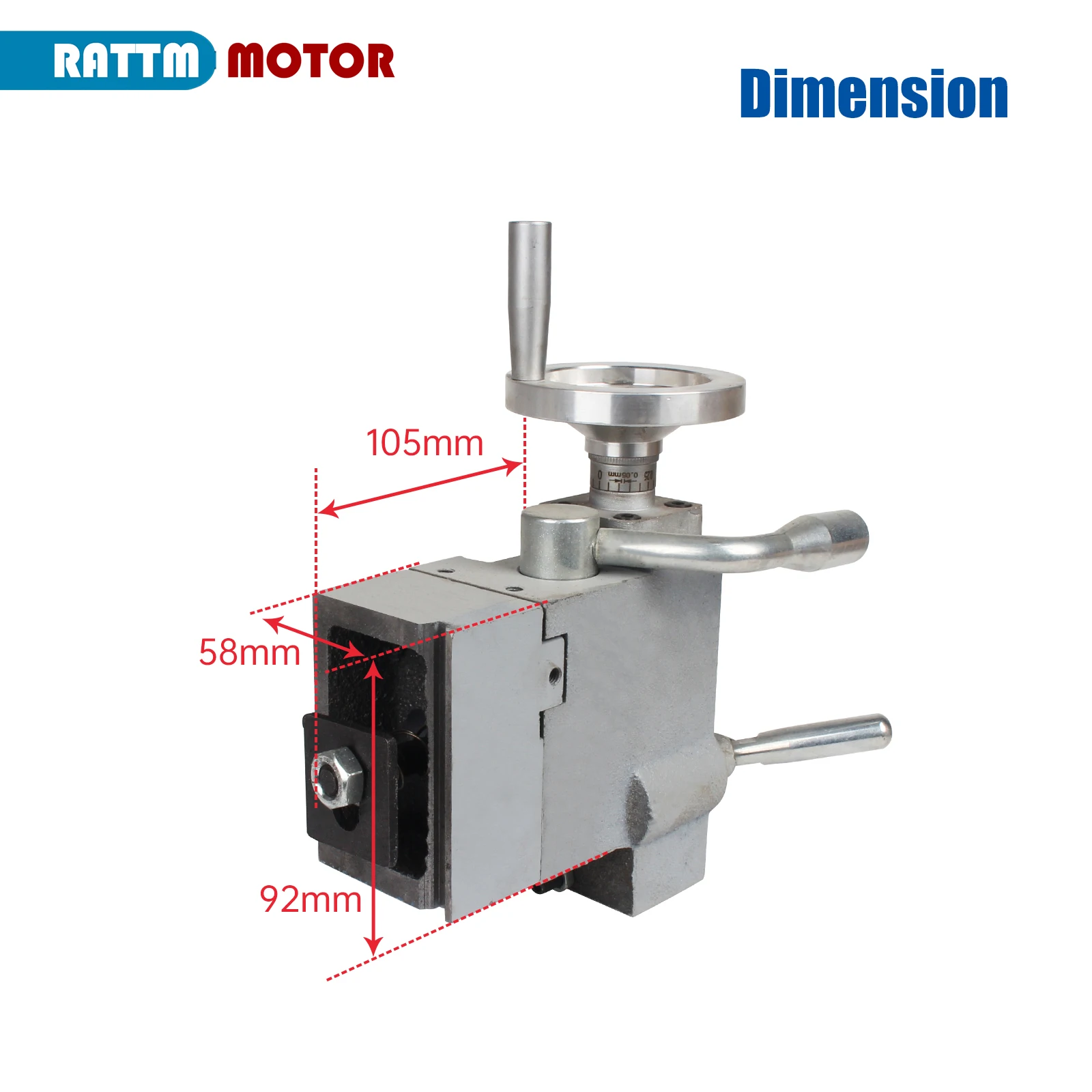 Reitstock-Kit Swing Over Bed für WM210V CD210V Mini-Drehmaschine Ersatzteile Zubehör Maschine