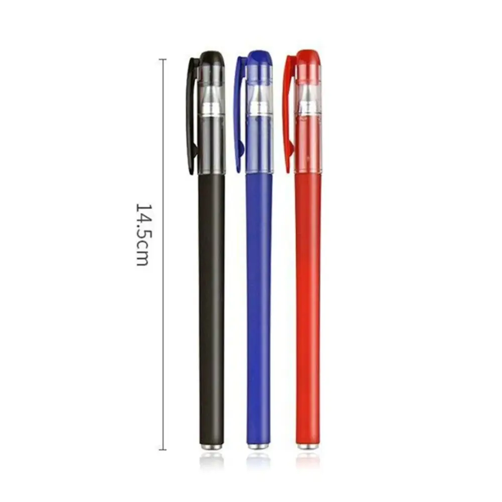 5pcs Office Accessories 0.5mm Gel Pen Black/Blue/Red Frosted Ballpoint Pens Signature Neutral Pens Carbon Pen Drawing