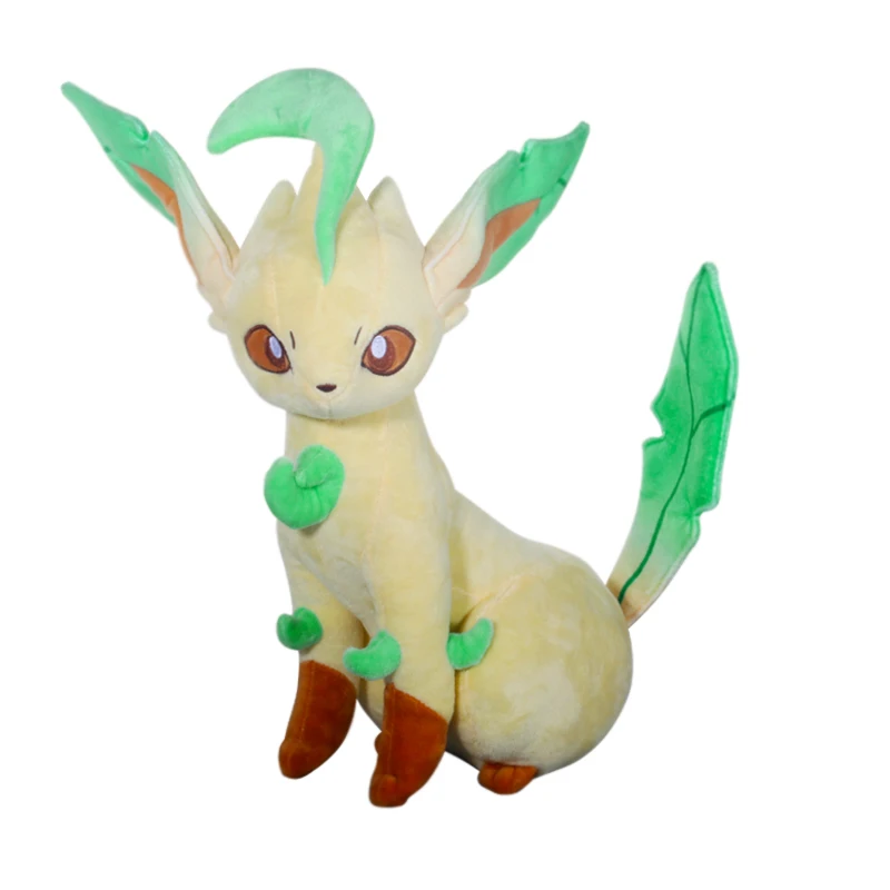 

32cm Pokemon Leafeon DIY self-made Plush Doll Pillow Ornament Adult Children's Birthday Gift Toy