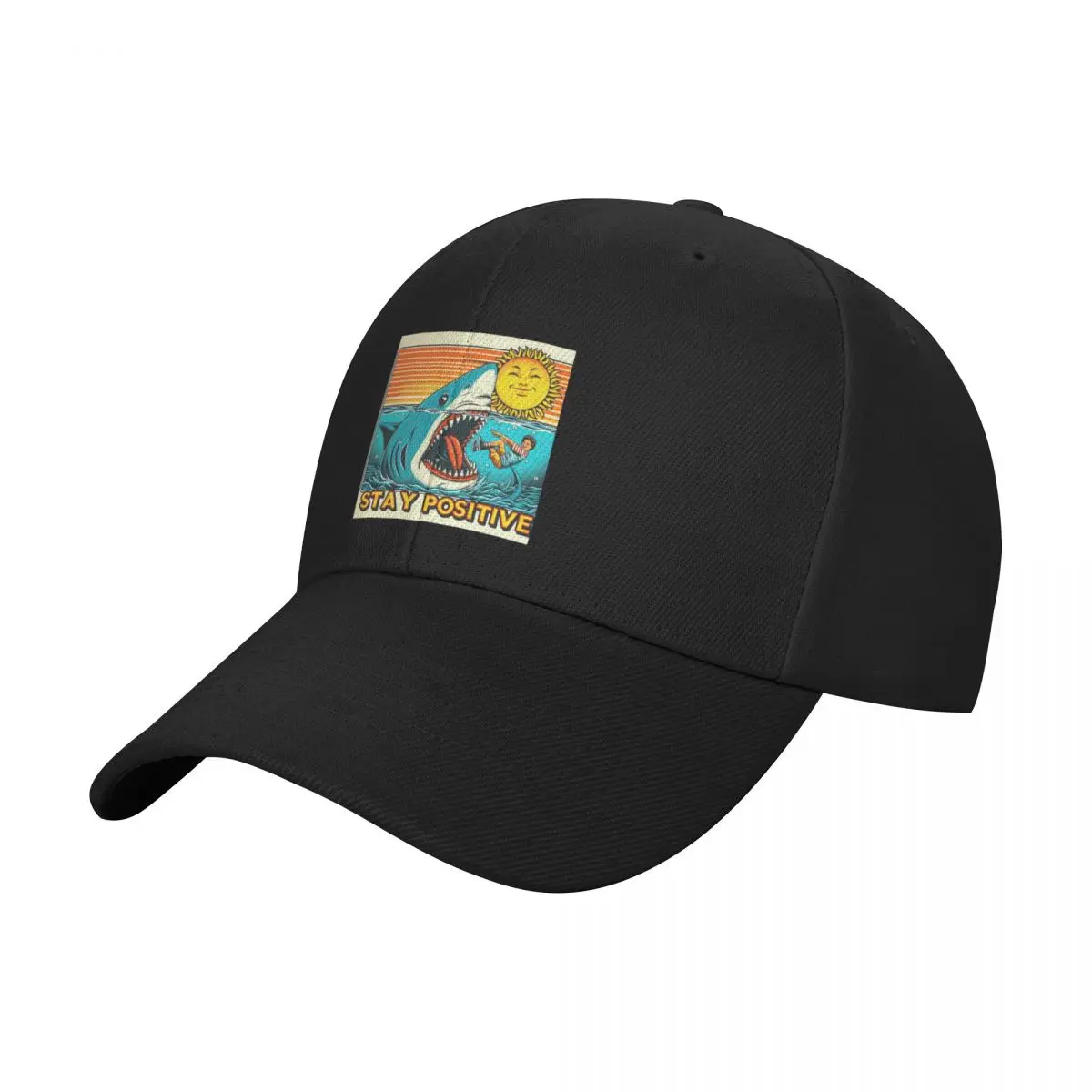 

Stay positive - motivational humour Baseball Cap custom Hat |-F-| Caps For Men Women's