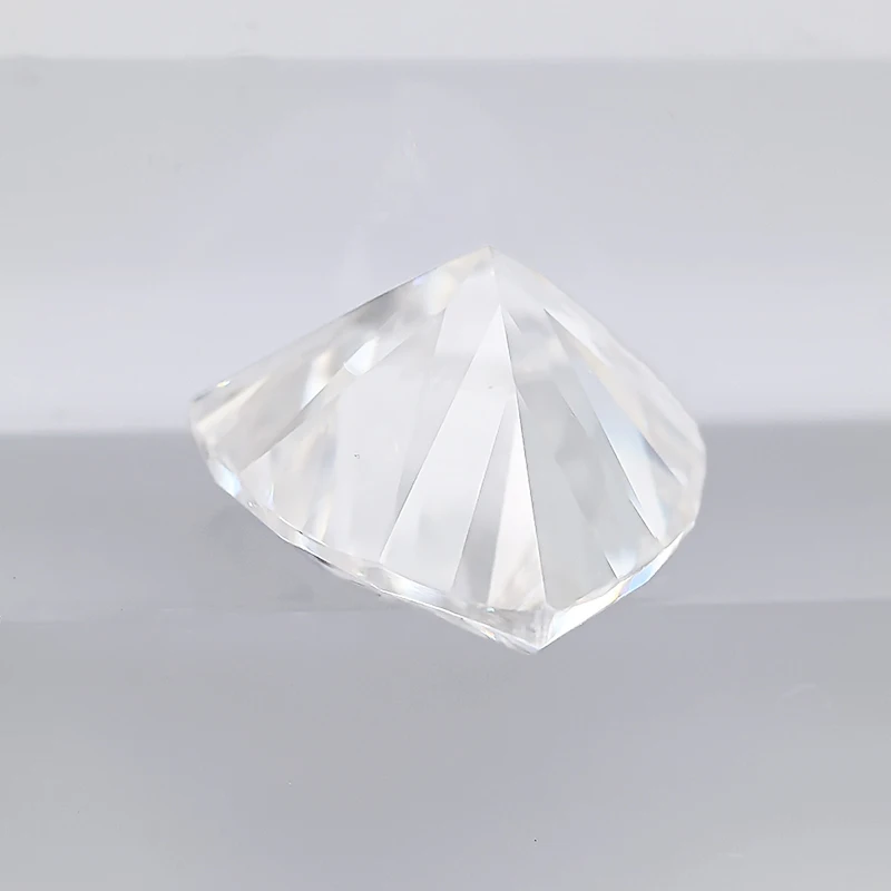 Moissanit-Stein, Trillion-Schliff, Superweiß, D-Farbe, VVS1, für DIY-Schmuckherstellung, Ring, Halskette, Ohrringe, Hauptmaterialien, Zertifikat – Detail 5