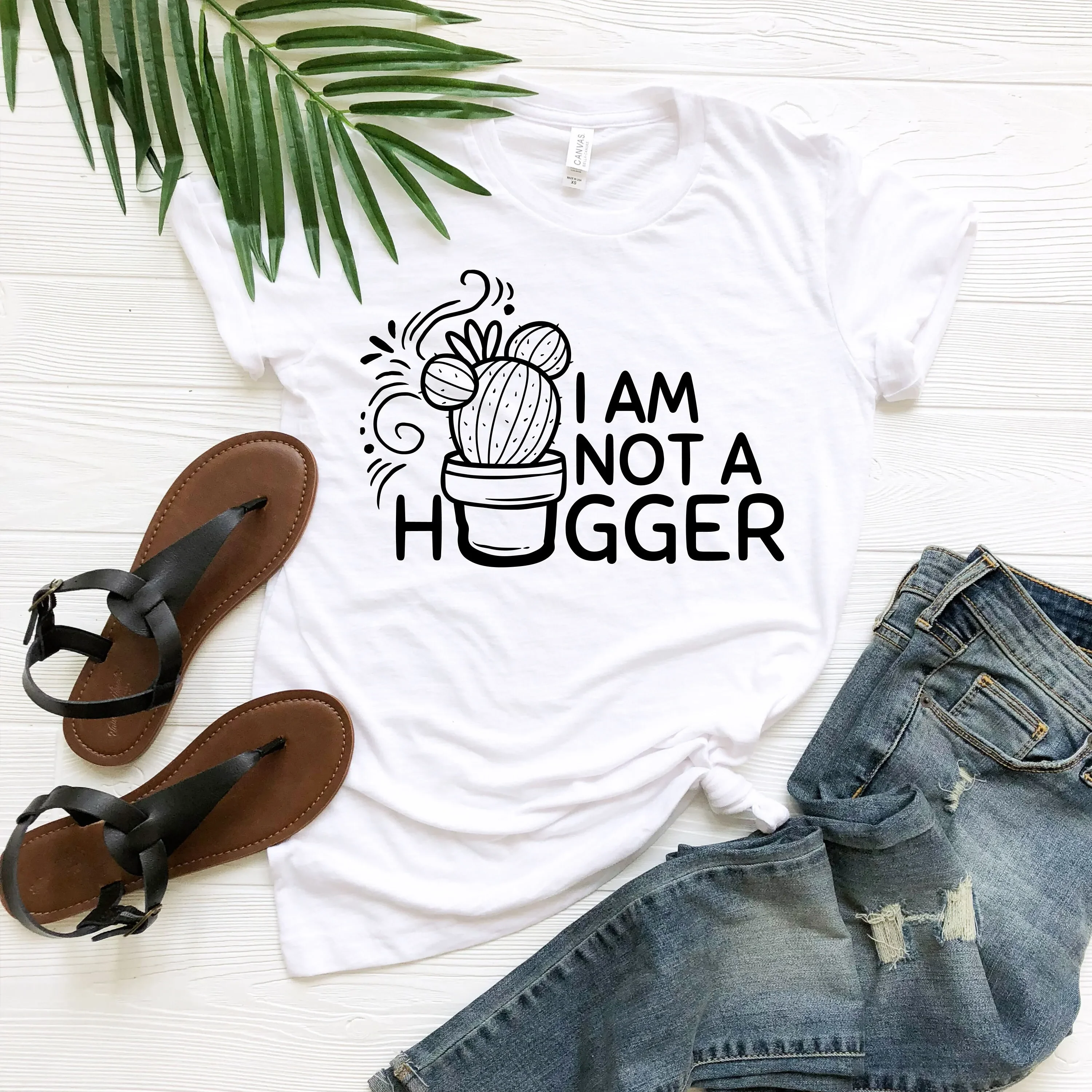 I Am Not A Hugger T Shirt