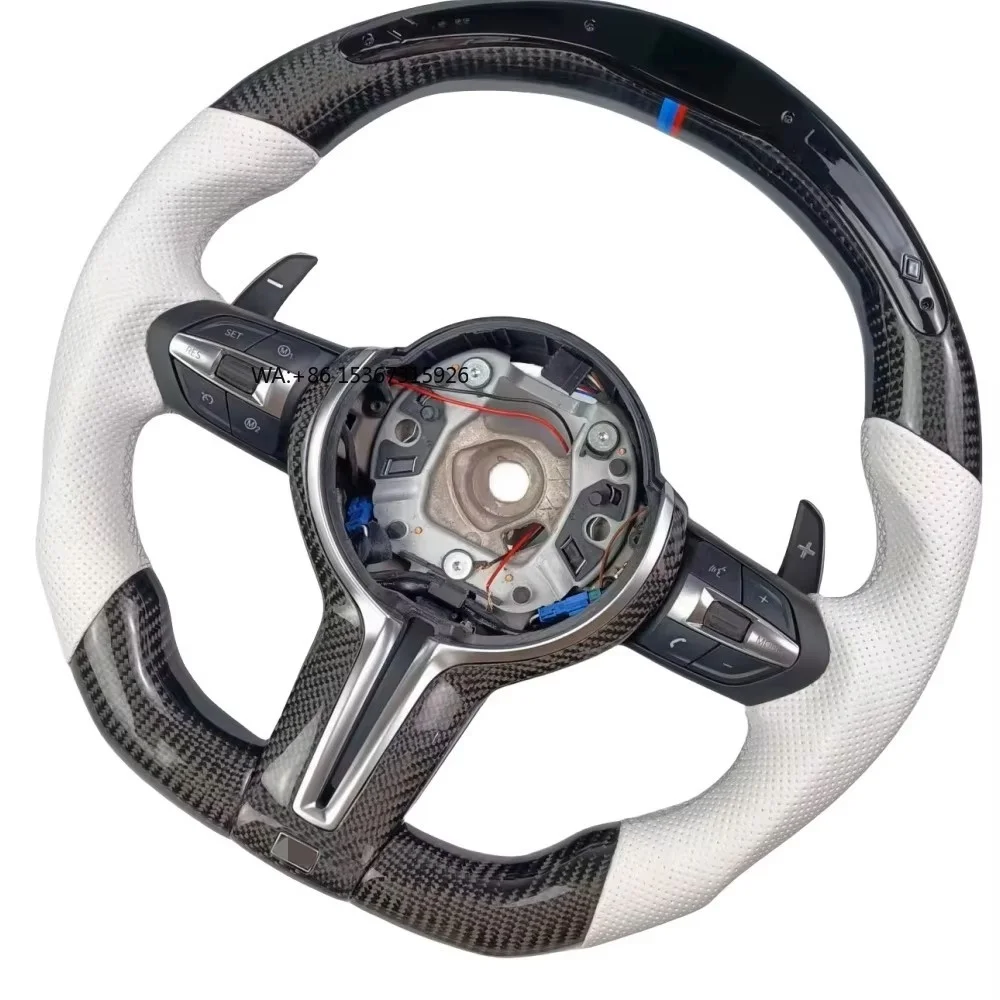 

Customized LED Carbon Fiber Steering Wheel, Suitable