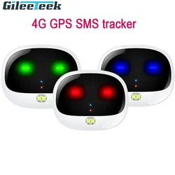 RF-V43 Mini 4G GPS Pets Tracker Three Colors Are Available Global 4G GPS Personal Tracker Mini GPS Pets Tracker with  APP