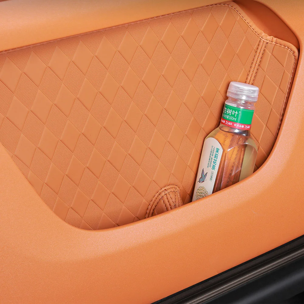 4 Pcs Door Groove Protection Pad For GWM HAVAL H10 2026 Original Color Leather Storage Pocket Interior Modification Supplies