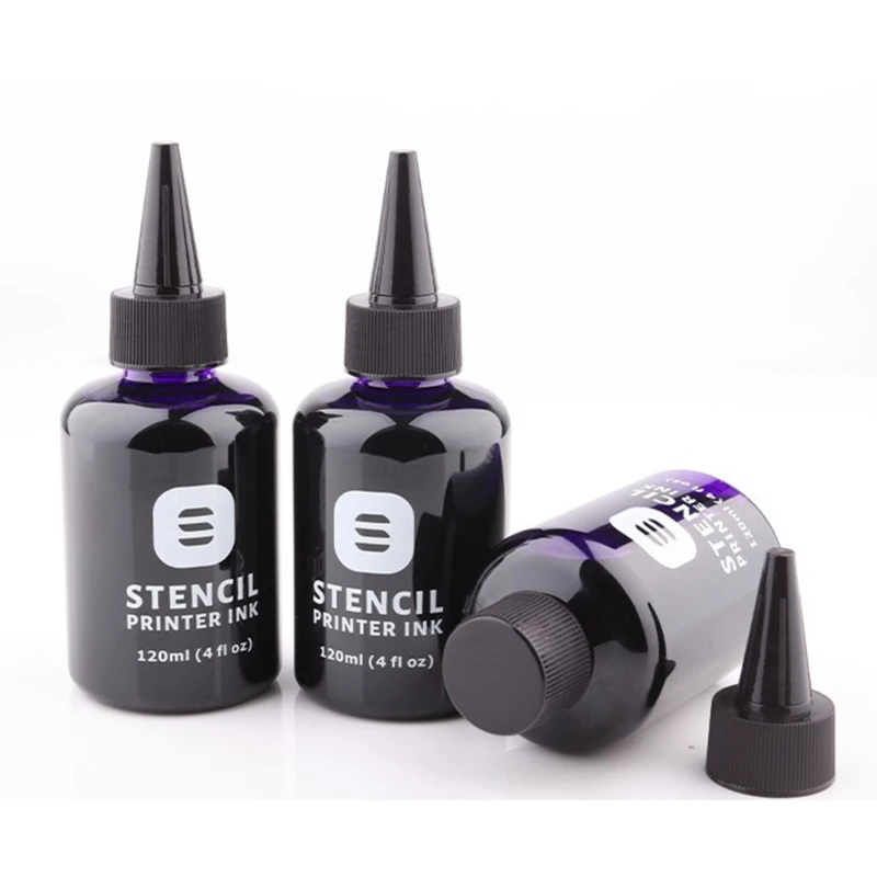 120 مللي حبر طابعة الوشم استنسل لآلات الاستنسل الطابعة النافثة للحبر نقل قطرة الشحن #4