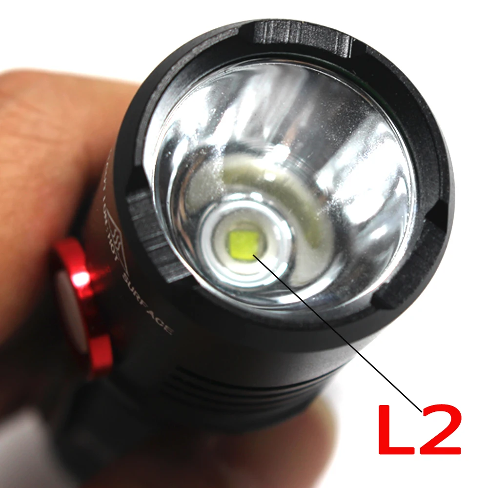 Powerful USB LED Flashlights Flash Lamp L2 Hunting Fishing light camping Self defense Torch +1*18650 battery+USB Charger