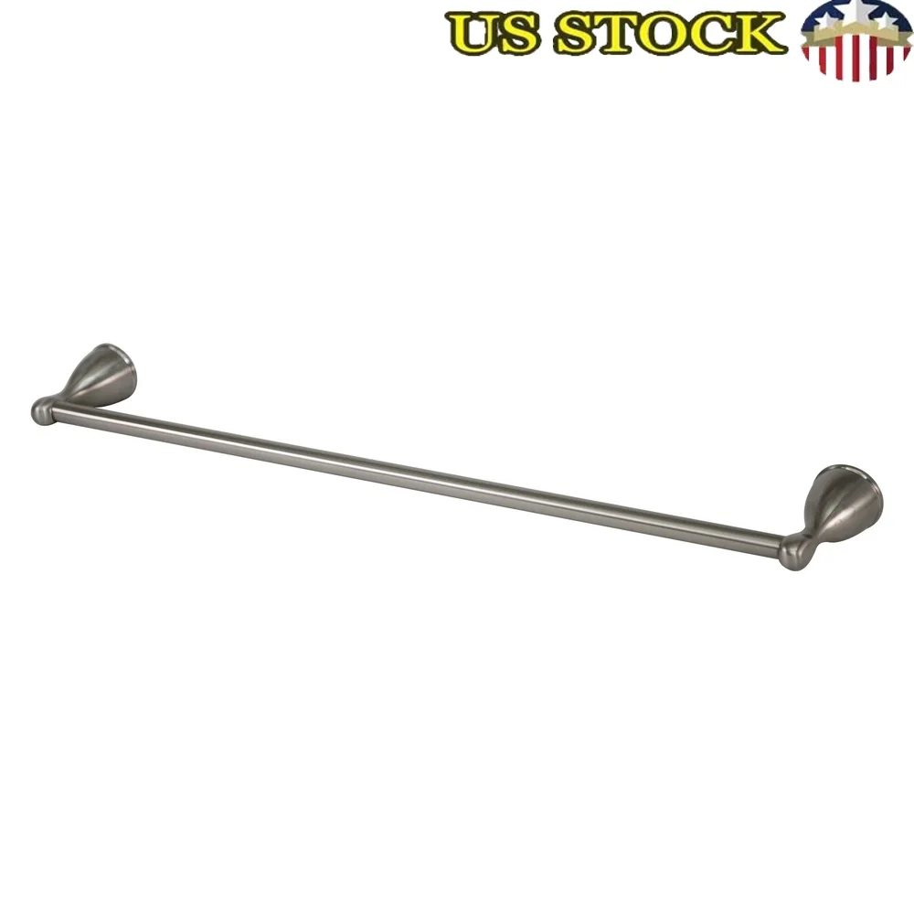 

Настенное крепление для полотенец, отделка из матового никеля, прочный дизайн, простая установка, прочная сталь, цинковая конструкция, ванная комната, кухня