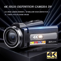 4k High-Definition Digital Camera WiFi Handheld Professional Camera 3.0-Inch High-Definition LCD Screen DV Machine For Home Use