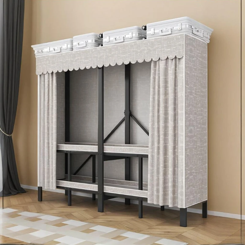 

Hanging Clothes Adults Wardrobes Modern Luxury Storage Bedroom Closet Organizer Foldable Display Roupeiros De Quarto Furniture