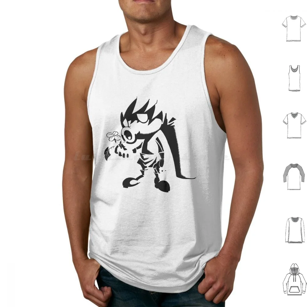 Deku Tank Tops Print Cotton Legend Of The Legend Of Link Breath Of The Wild Gaming Loz Korok Majoras Game Gamer