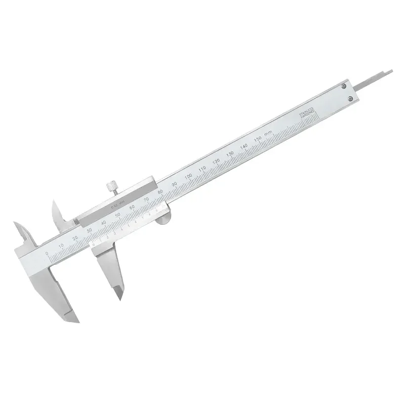 #Suitable For150 Mm 200mm 300mm Vernier Calipers Measuring Tool 0.02 Resolution Calipers Stainless Steel Digital Calipers
