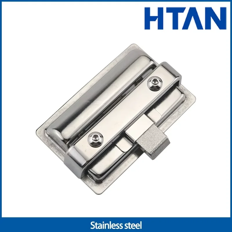 

Flat Lock 304 Stainless Steel Industrial Automation Equipment Box Cabinet Door Toolbox Embedded Square Plate Lock