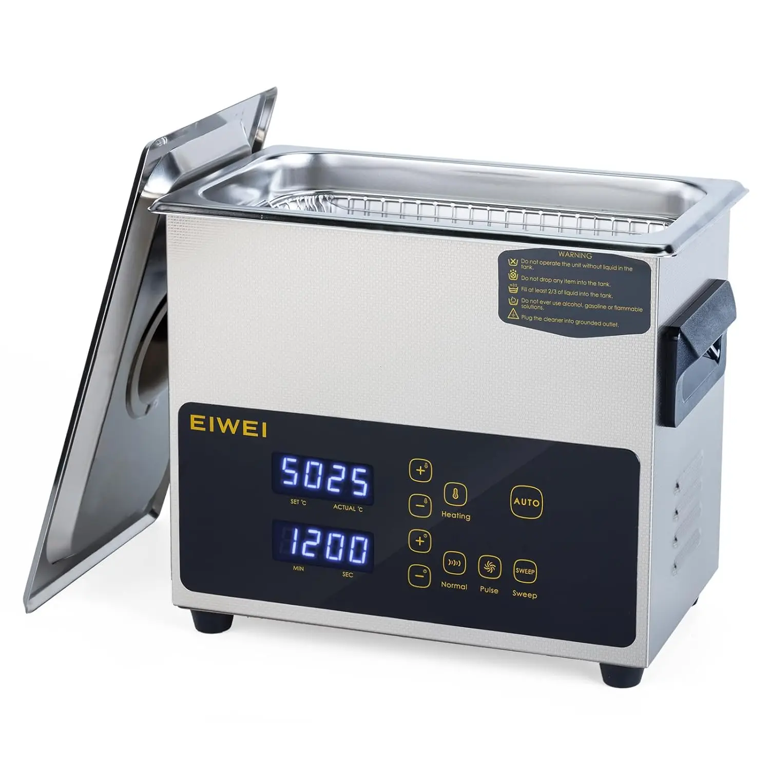 Cleaner, One-Touch Cleaning, Heating, Dual-Frequency, Sweep Frequency, Touch Ultrasonic Cleaning Machine for Labs,Carburetor,Jew