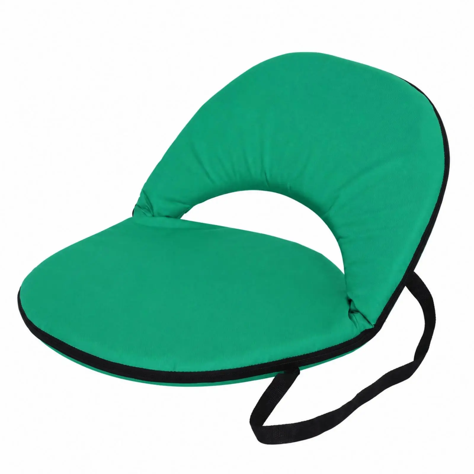 Durable Oxford Cloth Folding Seat Pad with Carry Handle for Bleacher Bench Ground Seating
