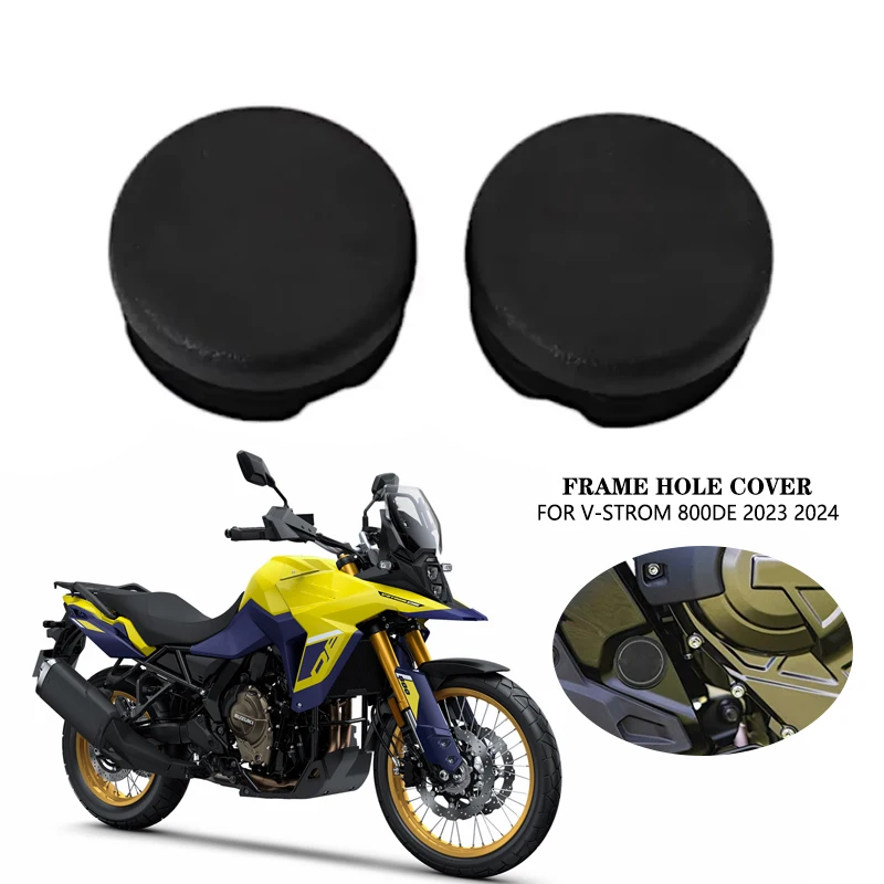 

Заглушки шасси 800DE для Suzuki V-STROM 800 DE VStrom 800DE 2023 2024, заглушки для отверстий в рамке, набор декоративных колпачков в рамке