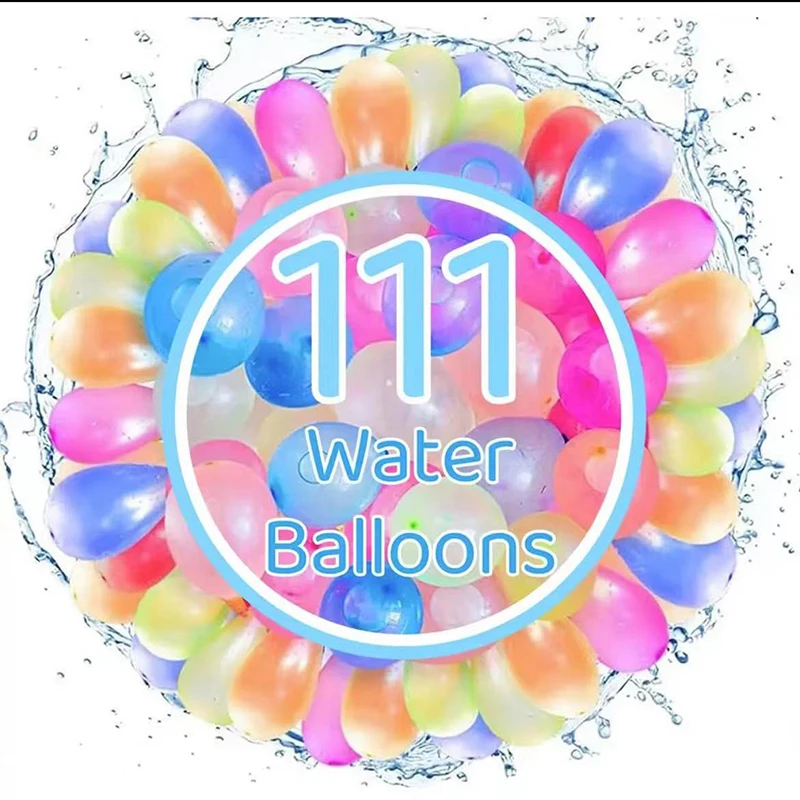 1110 Stuks Waterballonnen Snel Vullen Kinderen En Volwassenen Strandwatervechtspeelgoed Zomer Leuk Buitenfeest Vechter Speelgoed Voor Kinderen