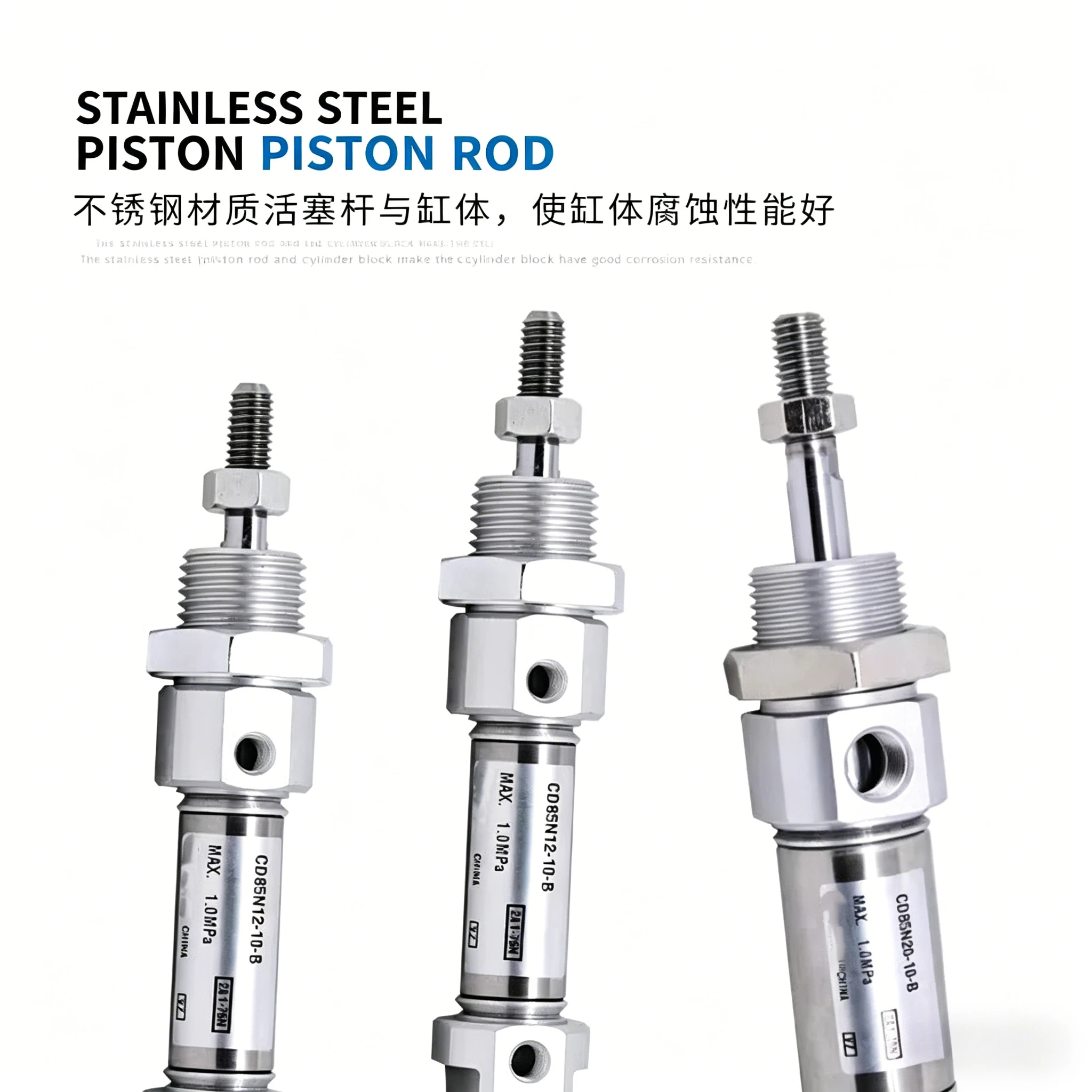 Mini Cylinder C85N/CD85N10/12/16/20/25/32/40-10-20-25-50-100-B