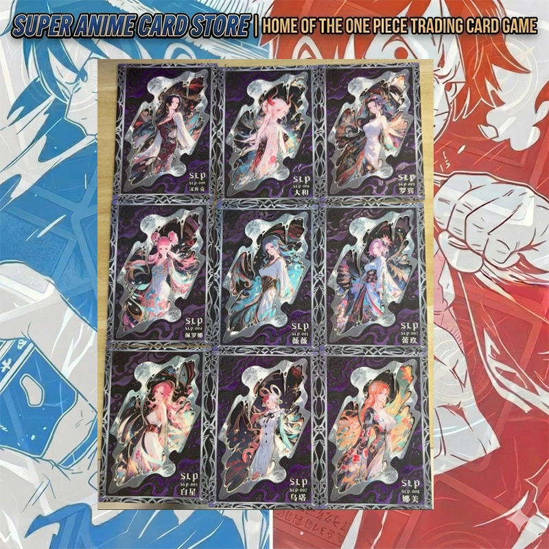 Japanese Anime ONE PIECE Card Set Zodiac Diamond Cards Vinsmoke Reiju Nami Yamato Nefertari D. Vivi Kalifa Collectible Cards