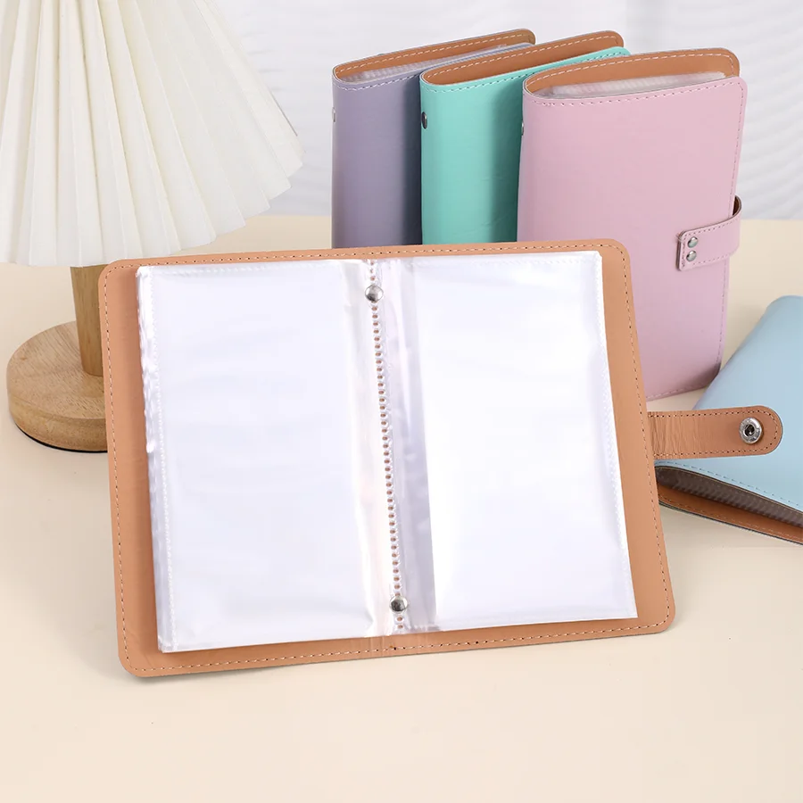 Zipper Envelope Budget File Bag, Cash Envelope Bag for You to Store $5000, A6