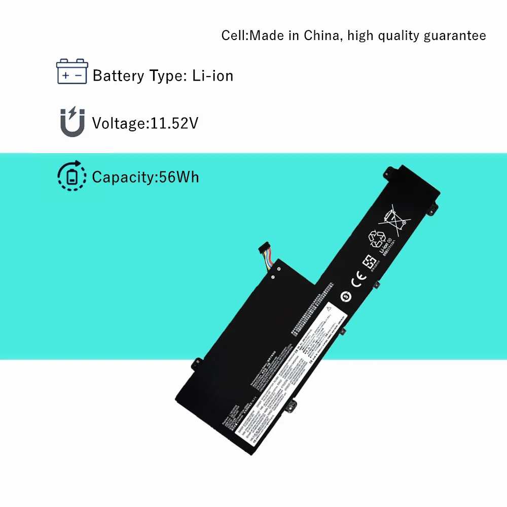 56Wh Laptop Battery for Lenovo IdeaPad Flex 5 11.52V