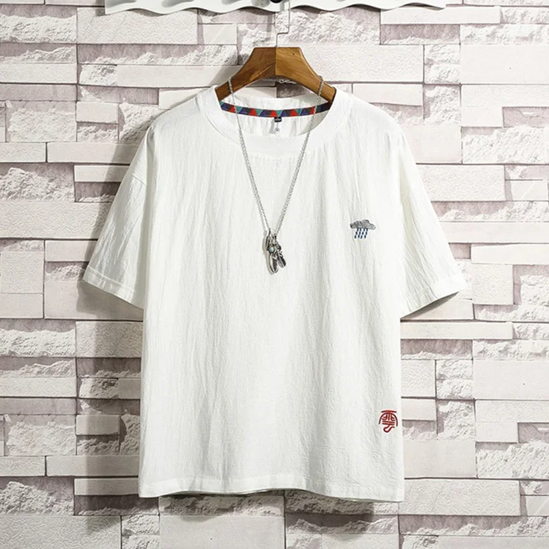 

T Shirt Oversize Cotton Men Fashion Mens Summer Tshirts Oversized Tee Shirts 5XL Casual T-Shirt Tee for Man Streetwear Big Size