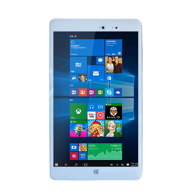 T10 8-Inch Windows 10 Tablet 32-bit X5-Z3735 CPU 2GB DDR3 RAM 16GB EMMC ROM Quad Core Dual Camera WiFi Bluetooth-4.0