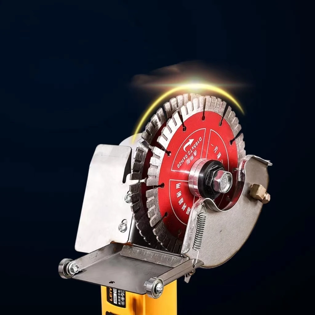 

2200W Wall Chaser Grooving Cutting Machine Double Blades Wall Slotting Machine Wall Cutter