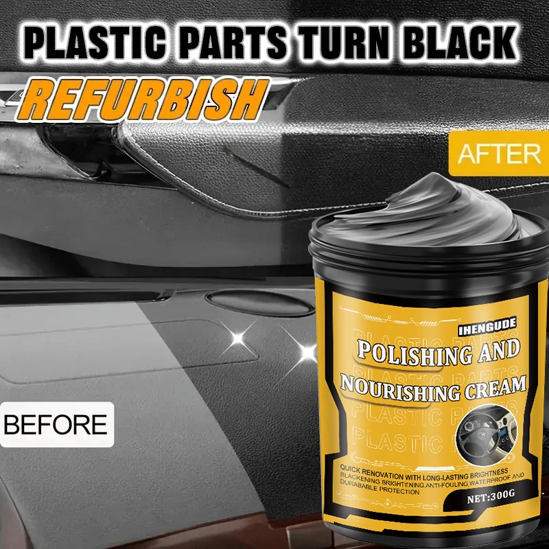 

1 шт., 300 г, многоцелевая паста для полировки автомобиля большой емкости - яркий воск, ремонт царапин, уход за краской, формула покрытия, водостойкое покрытие, воск для гаража, профессиональные принадлежности